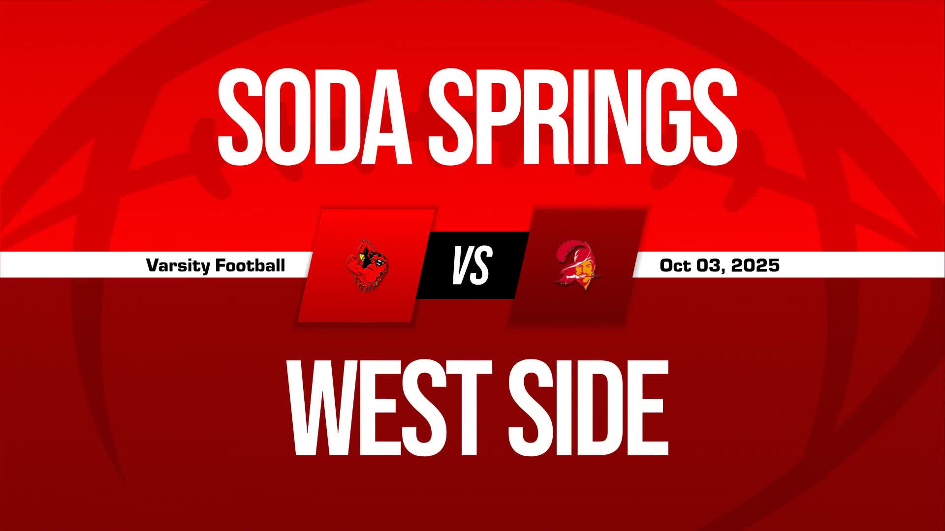 Football Recap: West Side Piles Up the Points Against Soda Sprin