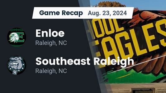 Football Recap: Enloe Falls to Southeast Raleigh in First Game o