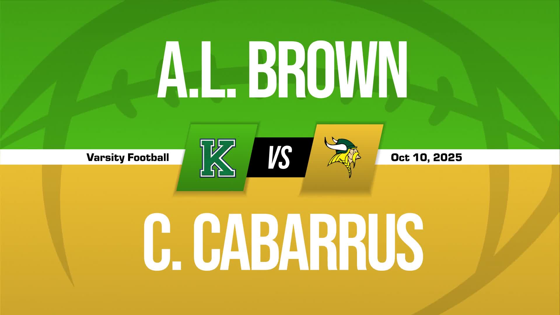 Football Game Preview: Central Cabarrus Vikings vs. Berry Cardin