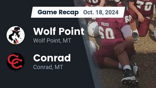 Football Recap: Wolf Point Drops Season-High Score on Conrad