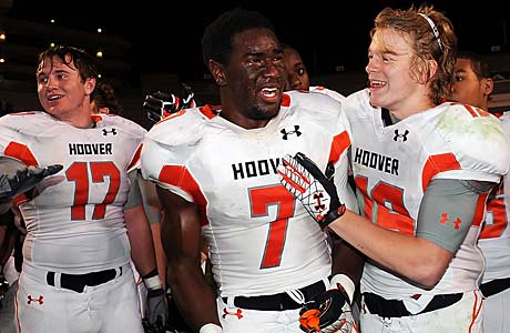 Hoover leads the state of Alabama with 71 wins over the past five seasons.