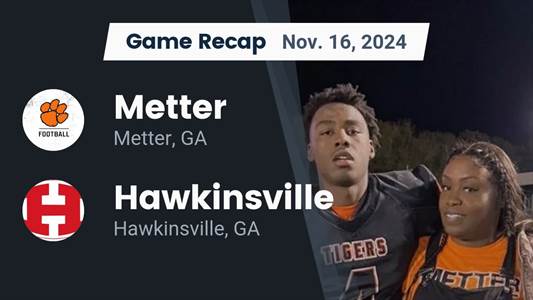 Football Recap: Metter's  Victory  on Saturday Extends Winning S