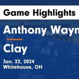 Basketball Game Recap: Clay Eagles vs. Napoleon Wildcats