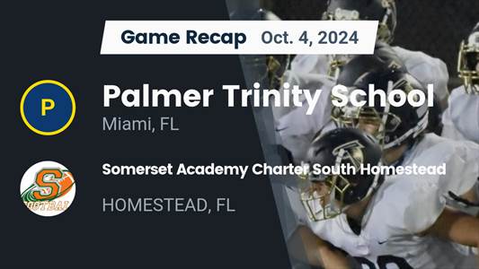 Football Recap: Palmer Trinity Takes a Loss