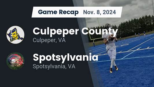 Football Recap: Culpeper County Falls Short of Thomas Jefferson 