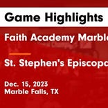 Faith Academy vs. St. Stephen's Episcopal