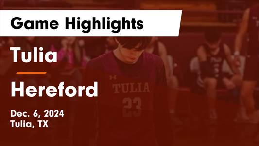 Basketball Recap: Tulia Comes Up Short