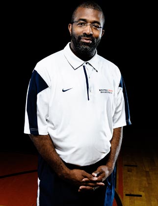 Head coach Tyrone Slaughter 