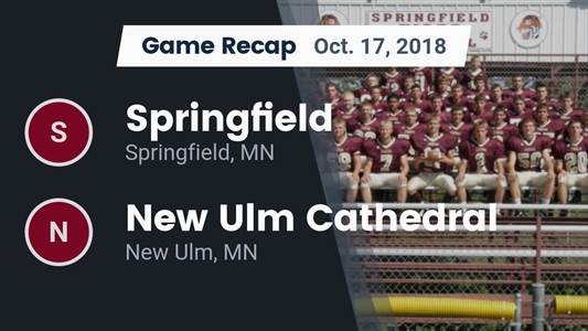 Football Game Recap: Springfield vs. New Ulm Cathedral