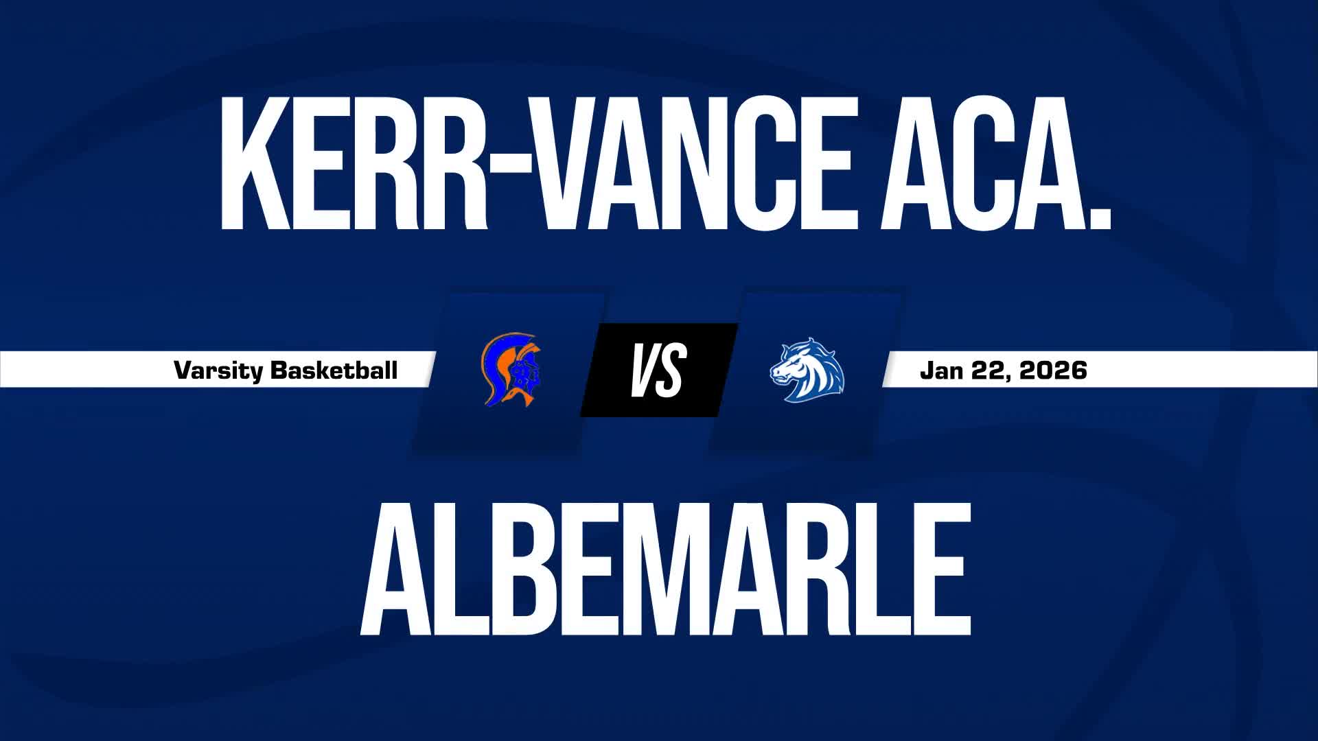Basketball Recap: Kerr-Vance Academy Comes Up Short + How To Watch
