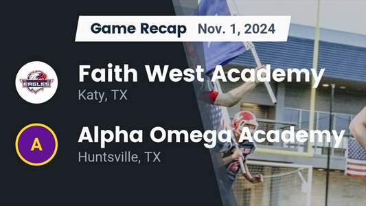 Football Recap: Alpha Omega Academy's Victory on Friday Extends Winning ...