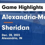 Sheridan piles up the points against Crawfordsville