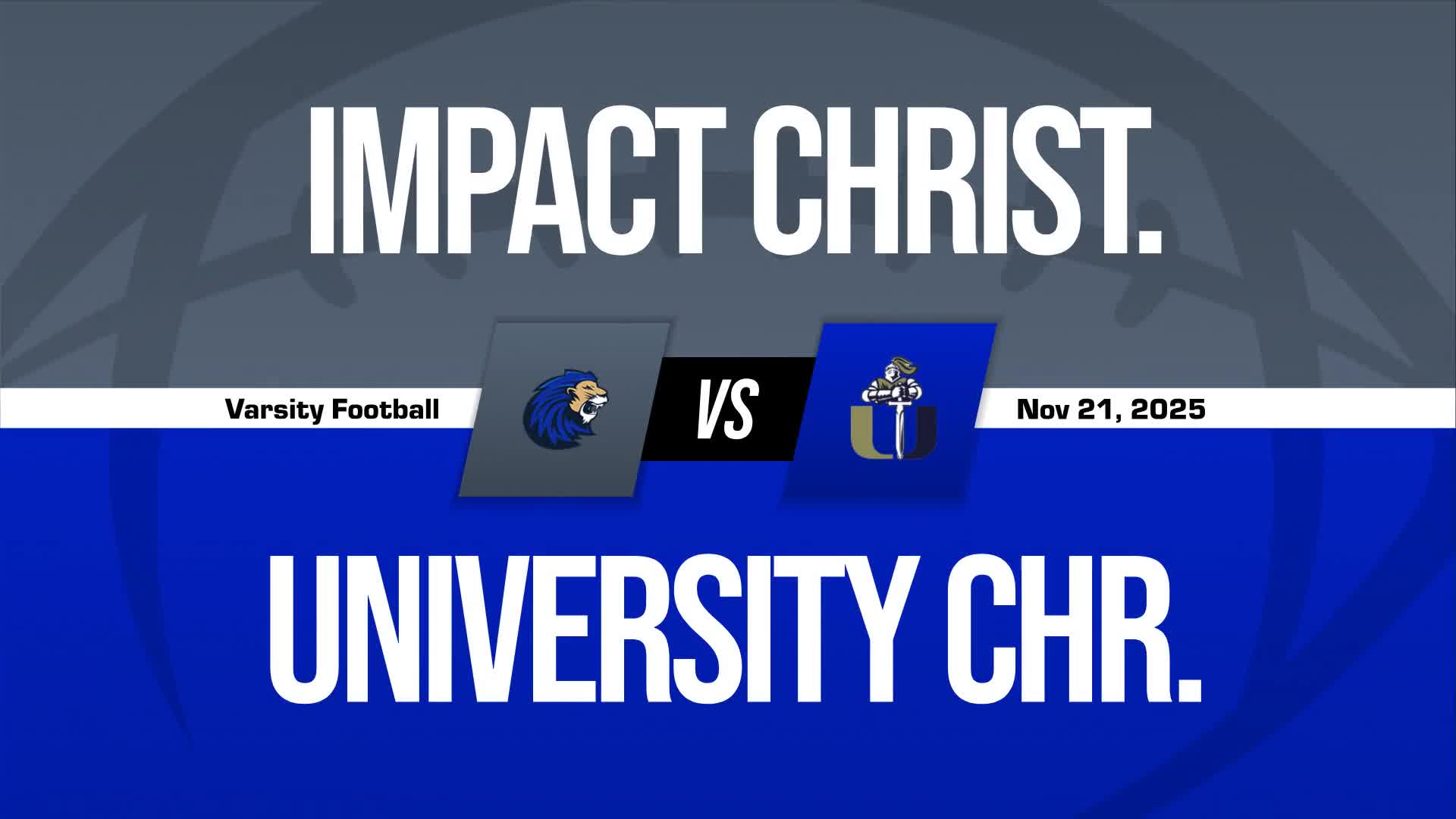 Football Game Preview: University Christian Christians vs. Trinity Christian Academy Conquerors + Official Tickets