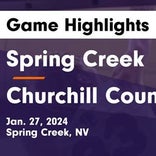 Basketball Recap: Darren Bylund leads Spring Creek to victory over Churchill County
