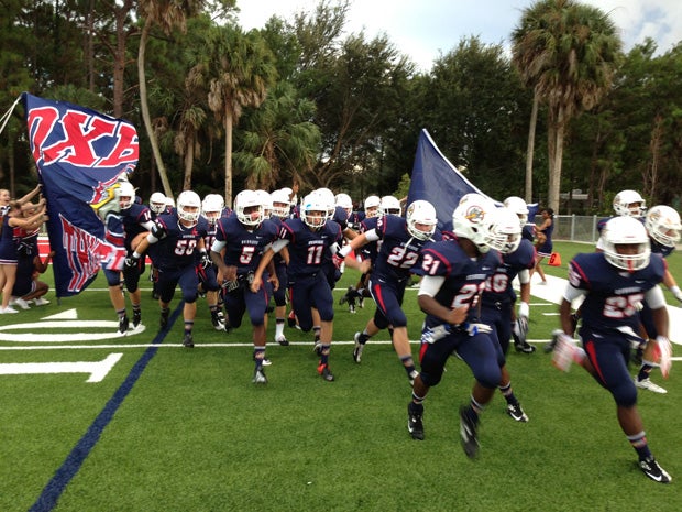 Oxbridge Academy, under head coach Doug Socha, has burst upon the scene in South Florida with a 7-2 initial varsity season. The ThunderWolves take on Gateway Charter in a first-round independent playoff game on Friday.