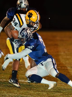 Valdosta's Phillip Moore rushed for 141 yards.