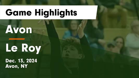 Basketball Game Preview: Avon Braves vs. Caledonia-Mumford Raide