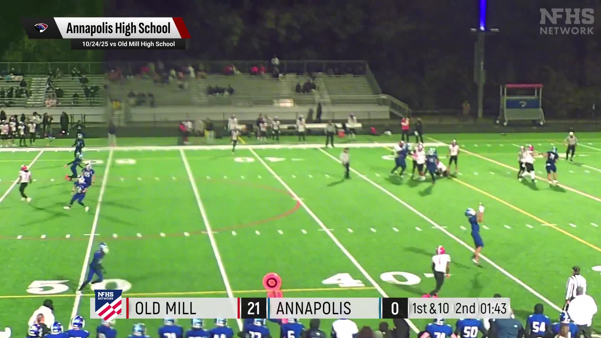 Football Recap: Bowie Comes Up Short