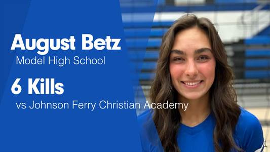 August Betz Game Report: vs Christian Heritage