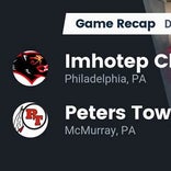 Football Game Recap: Peters Township Indians vs. Imhotep Charter Panthers