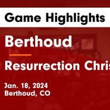 Basketball Game Recap: Berthoud Spartans vs. Resurrection Christian Cougars