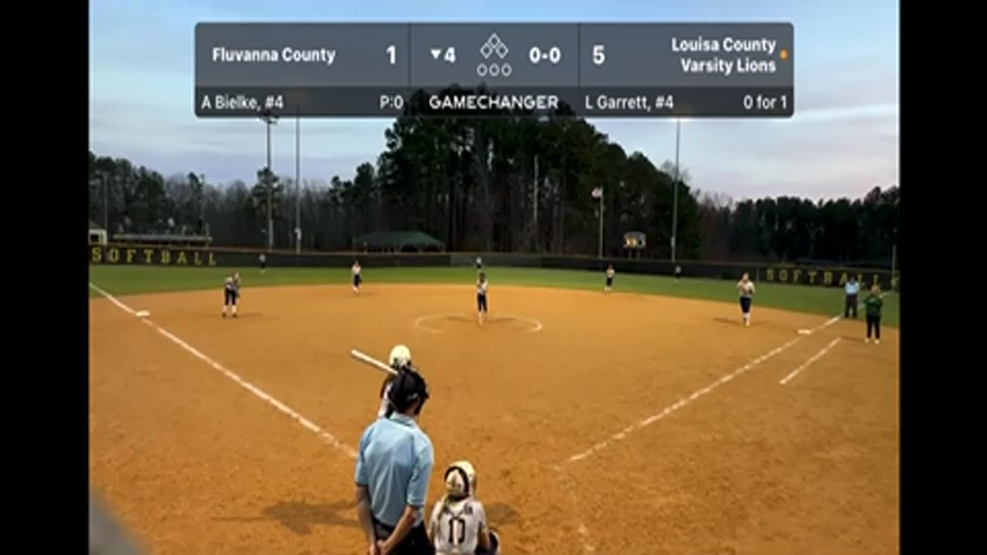 Softball Recap: Louisa County Snaps Three-Game Streak of Losses 