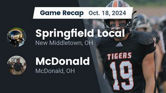 Football Game Preview: Springfield Tigers vs. Lowellville Rocket
