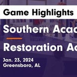 Southern Academy has no trouble against Sparta Academy