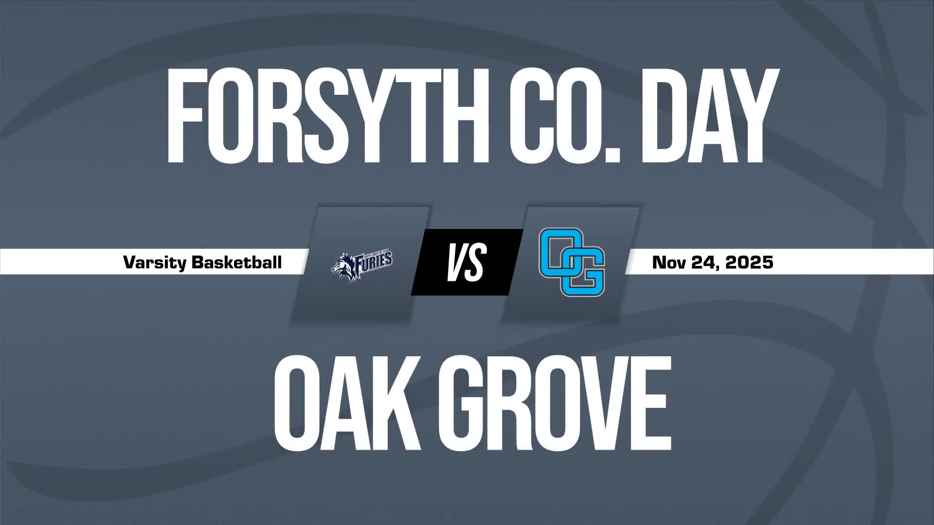 Basketball Recap: Forsyth Country Day Takes a Loss + How To Watch
