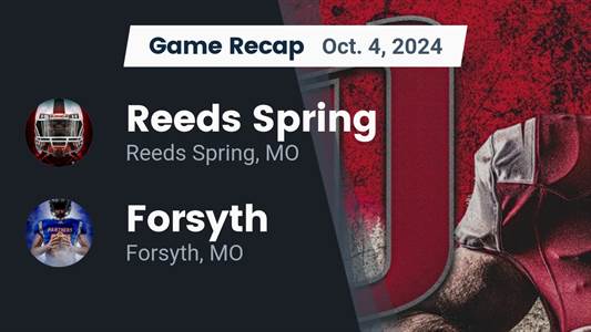 Football Recap: Reeds Spring Takes a Loss