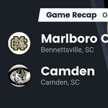Football Game Recap: Marlboro County Bulldogs vs. Camden Bulldogs