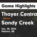 Basketball Game Recap: Sandy Creek Cougars vs. Fillmore Central Panthers