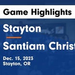 Basketball Game Recap: Santiam Christian Eagles vs. Stayton Eagles