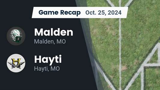Football Recap: Hayti Takes a Loss