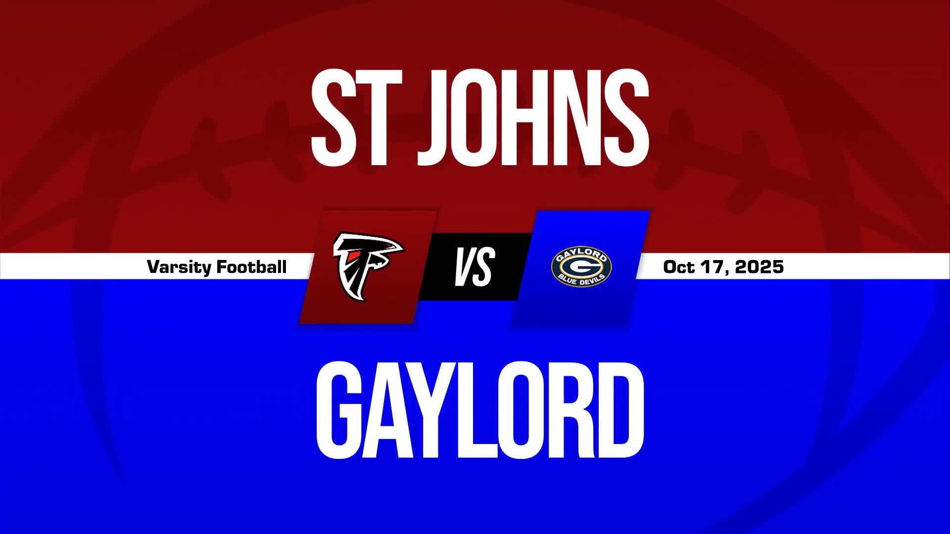 Football Game Preview: St. Johns Redwings vs. Lincoln Railsplitters + How To Watch