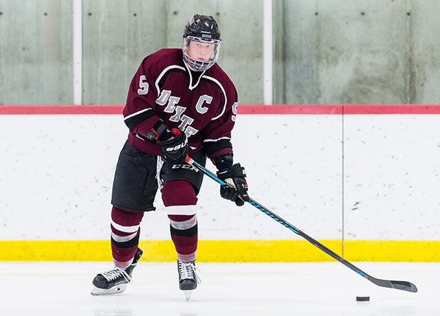 Fourth-round Vancouver pick Jack Rathbone of Dexter is committed to NCAA semifinalst Harvard, where he will play for Ted Donato, brother of his Dexter coach, Dan Donato.
