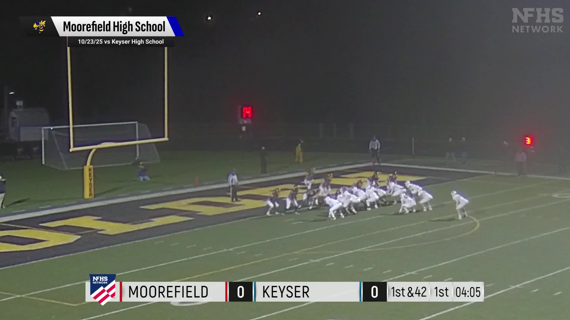 Colton Roberson Game Report: @ Moorefield
