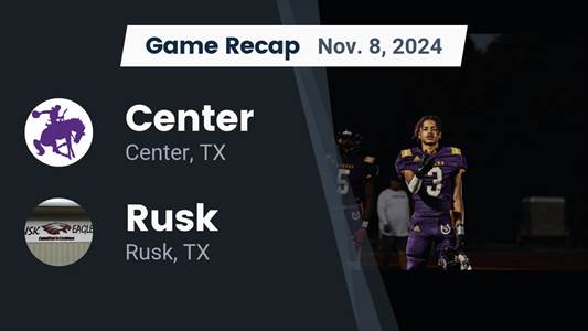 Football Recap: Rusk Takes a Loss