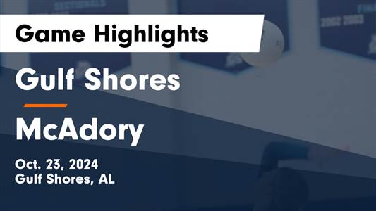 Volleyball Recap: McAdory Comes Up Short