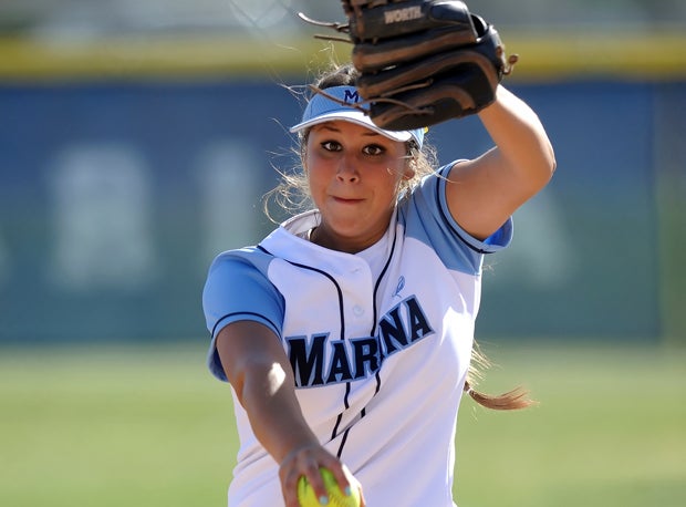 Tera Blanco has powered Marina (Huntington Beach, Calif.) into the Xcellent 25 with her stellar pitching.