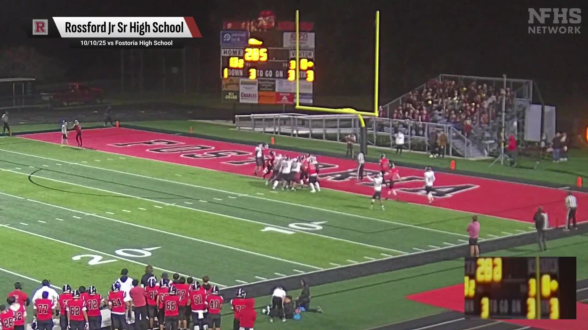 Football Recap: Rossford Comes Up Short