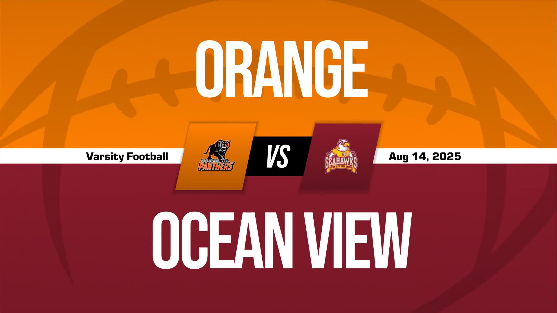 Football Game Preview: Orange Panthers vs. Dana Hills Dolphins