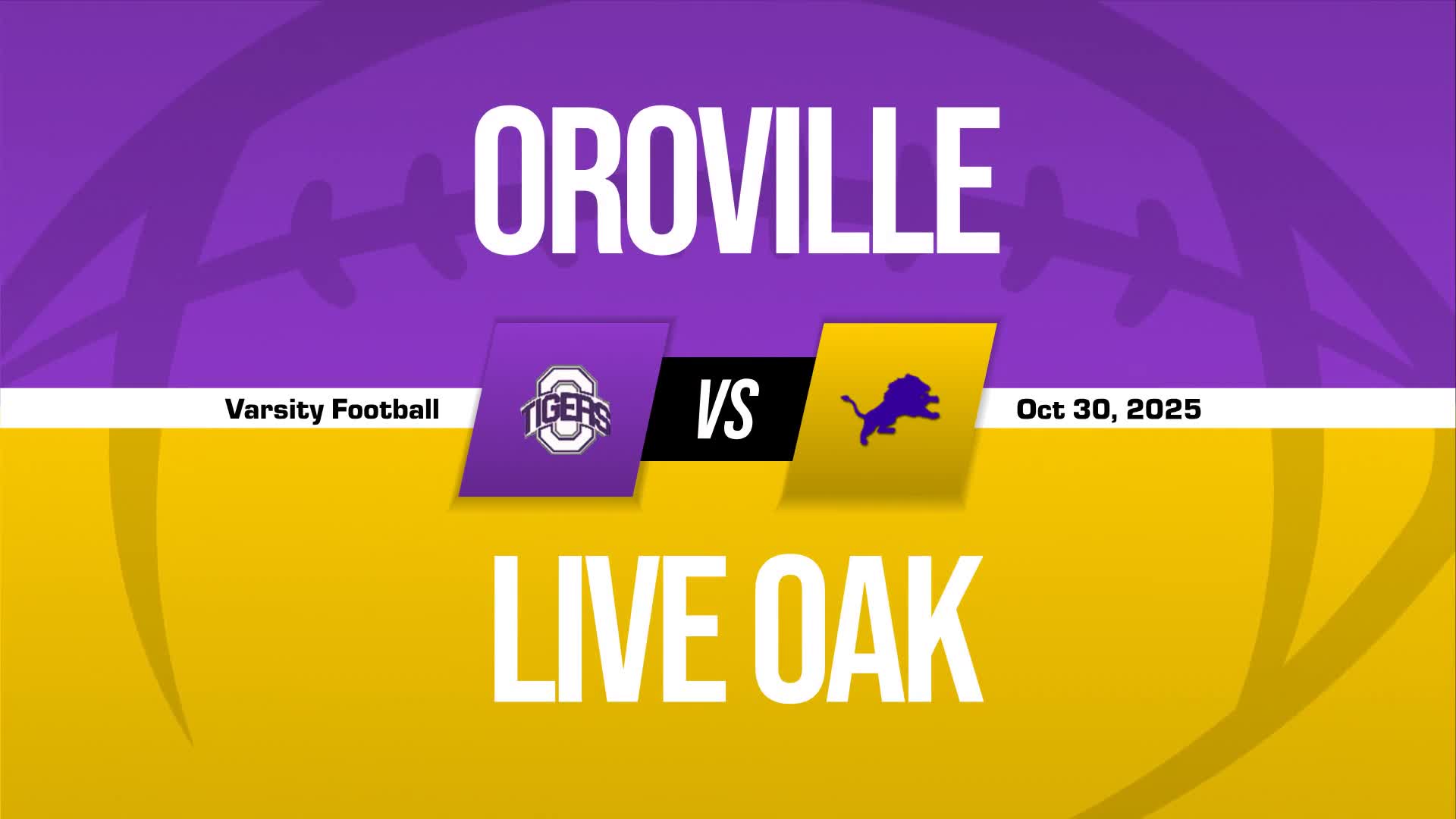 Football Game Preview: Live Oak Lions vs. Orland Trojans + How To Watch