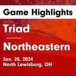 Basketball Game Recap: Triad Cardinals vs. Benjamin Logan Raiders