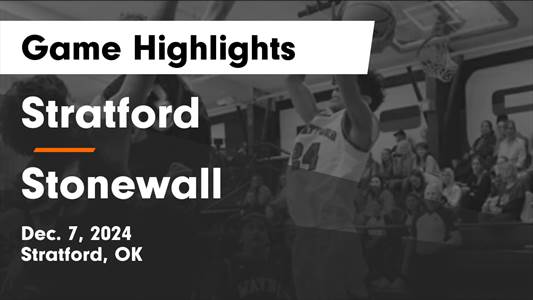 Basketball Recap: Stonewall Piles Up the Points Against Stringto