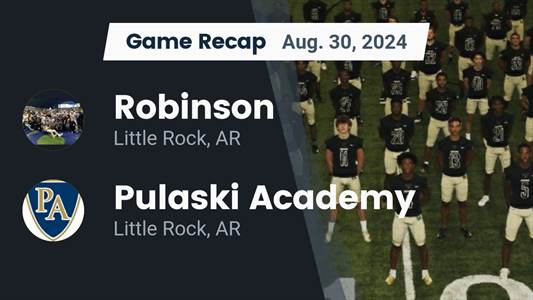 Football Game Recap: Robinson Find Success
