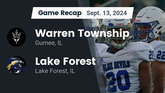 Football Game Recap: Warren Township Comes Up Short