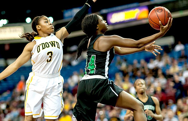 Junior Brijanee Moore helped lead No. 21 St. Mary's to a 32-3 record last season.