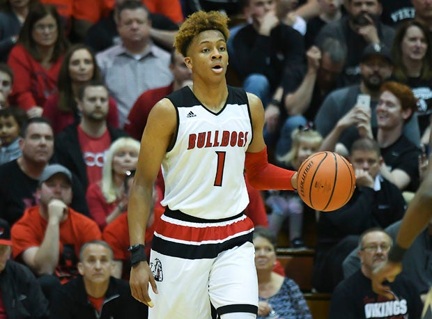 New Albany's Romeo Langford finished with 35 points. 