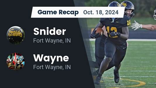 Football Recap: Fort Wayne Wayne Comes Up Short